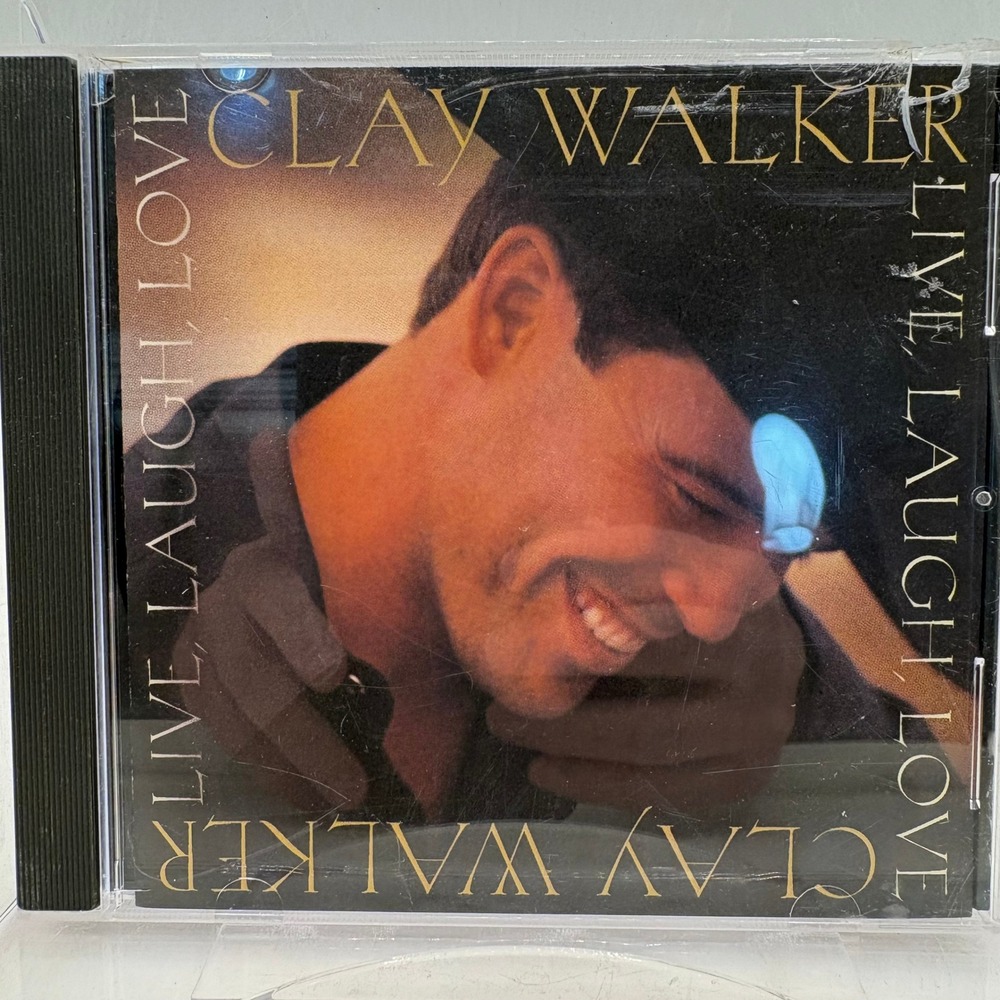 Clay Walker Live Laugh Love CD 1999 Giant Records 9 24717-2 Country Music‎ Album